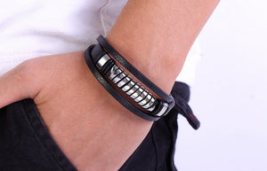 Leather Bracelet - Classic - 09