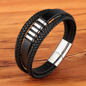 Bracelet Leather Magnetic - 10