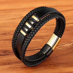 Bracelet Leather Magnetic - 10