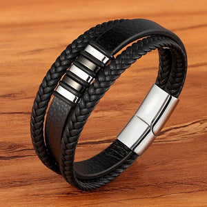 Bracelet Leather Magnetic - 10