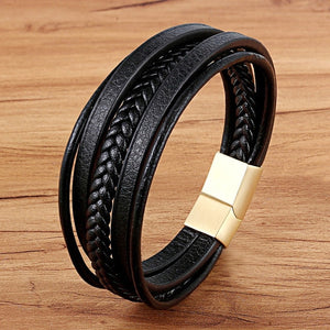 Bracelet Leather Magnetic - 10