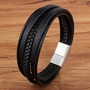 Bracelet Leather Magnetic - 10