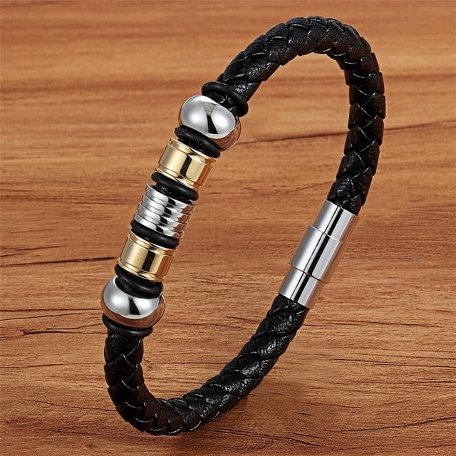 Bracelet Leather Magnetic - 10