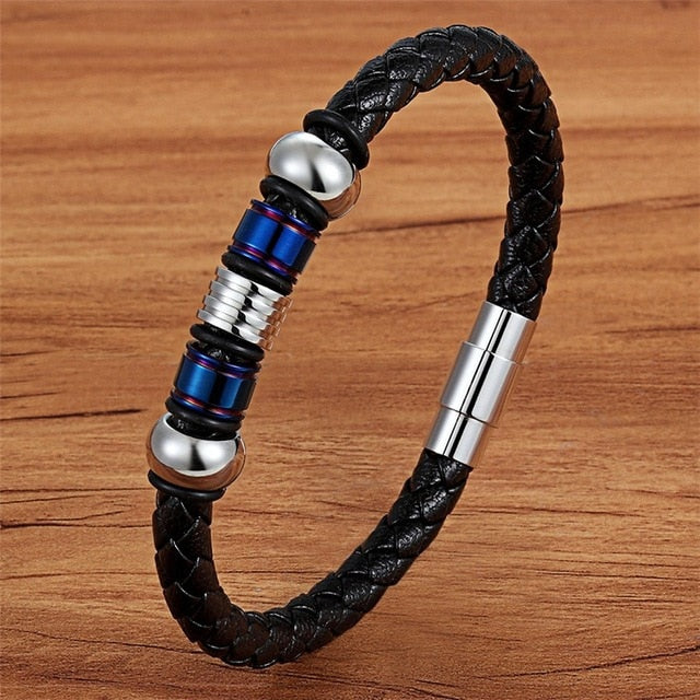 Bracelet Leather Magnetic - 10