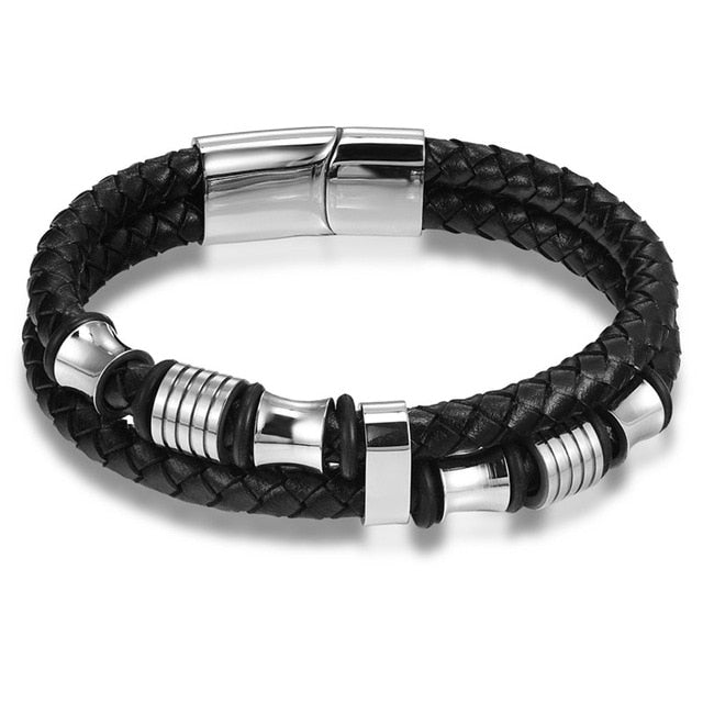 Bracelet Leather Magnetic - 10