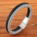 Load image into Gallery viewer, Bracelet Leather Magnetic - 10
