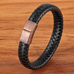 Load image into Gallery viewer, Bracelet Leather Magnetic - 10
