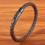 Load image into Gallery viewer, Leather Bracelet (Classic) - 13
