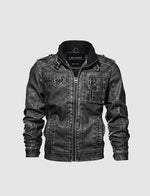 Load image into Gallery viewer, Leather Jacket (Aggressor) - 018
