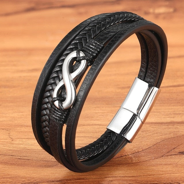 Leather Bracelet - Classic - 09