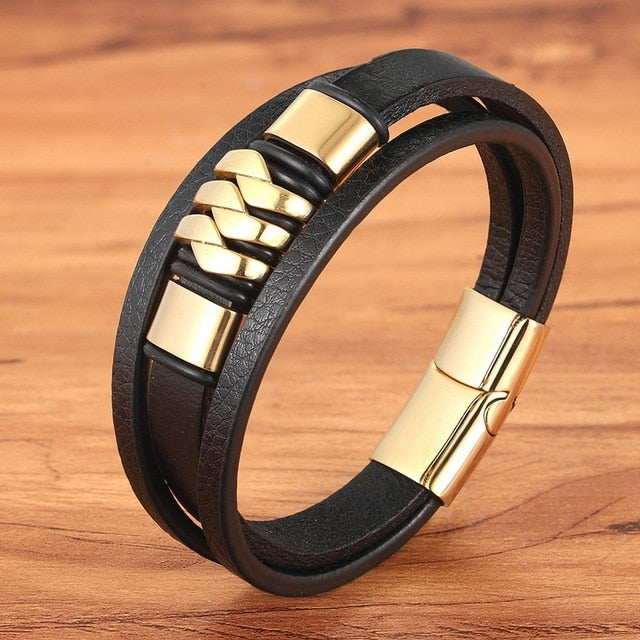 Leather Bracelet - Classic - 09