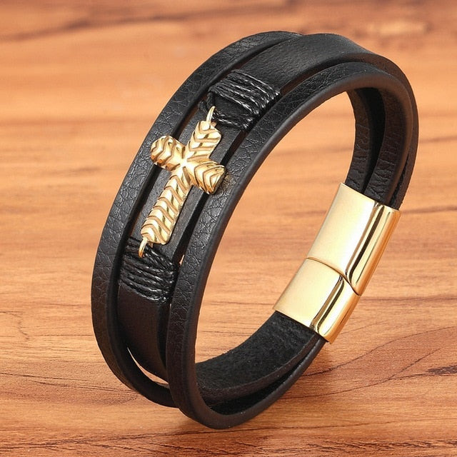 Leather Bracelet - Classic - 09