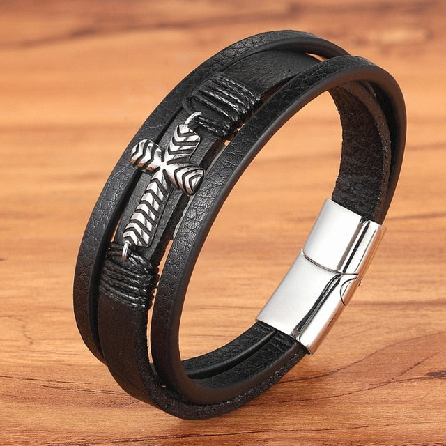 Leather Bracelet - Classic - 09