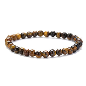 Tibetan Buddha Bracelet (Lava Stone) - 04