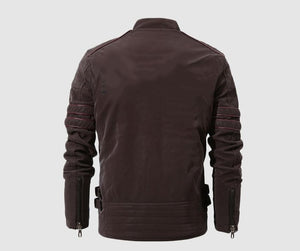 Winter Leather Jacket - 019