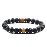 Load image into Gallery viewer, Tibetan Buddha Bracelet (Lava Stone) - 04
