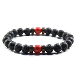 Load image into Gallery viewer, Tibetan Buddha Bracelet (Lava Stone) - 04
