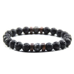 Load image into Gallery viewer, Tibetan Buddha Bracelet (Lava Stone) - 04
