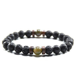 Load image into Gallery viewer, Tibetan Buddha Bracelet (Lava Stone) - 04
