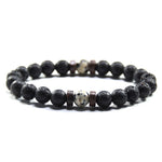 Load image into Gallery viewer, Tibetan Buddha Bracelet (Lava Stone) - 04
